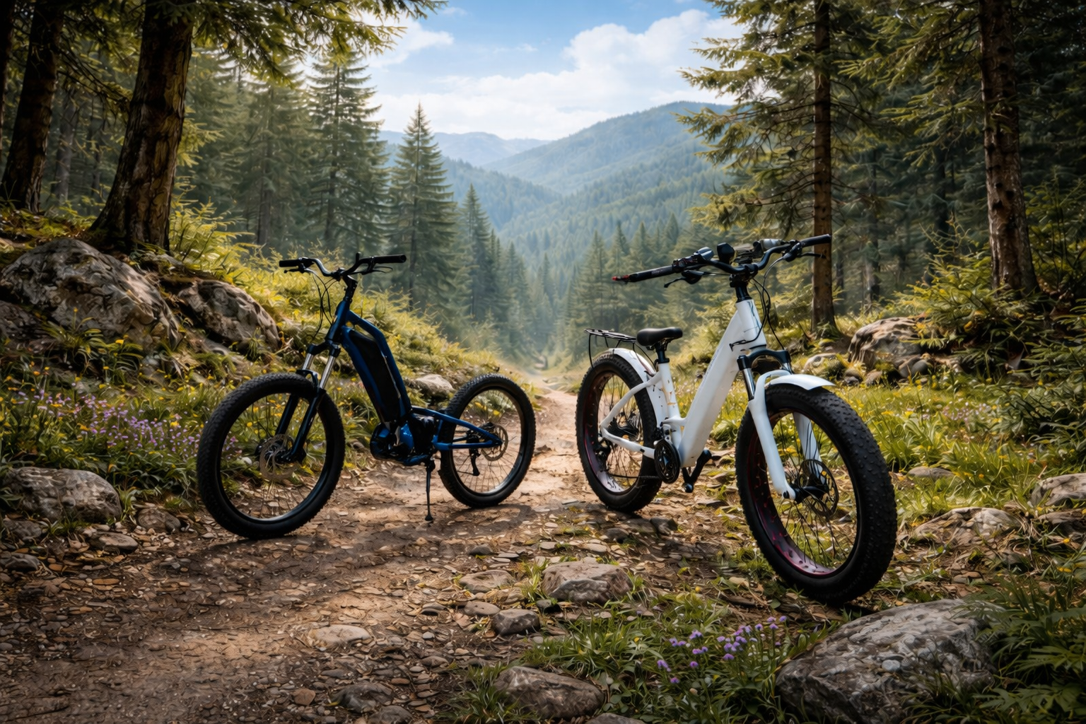 Location vélos électriques à Hauterives